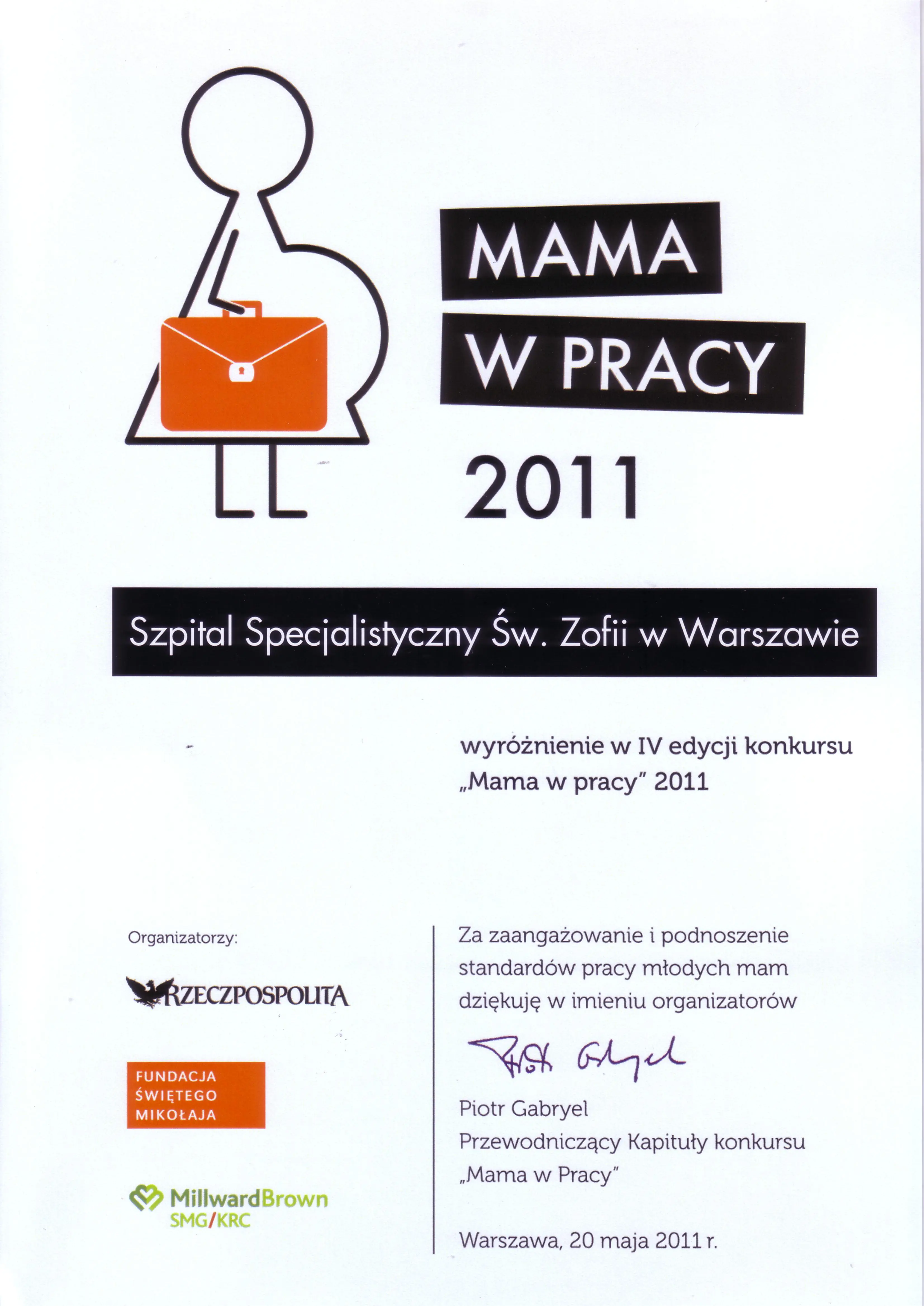 Mama w pracy 2011