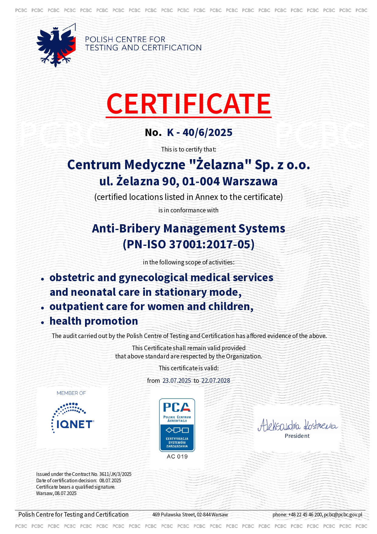 ENG Certyfikat 37001
