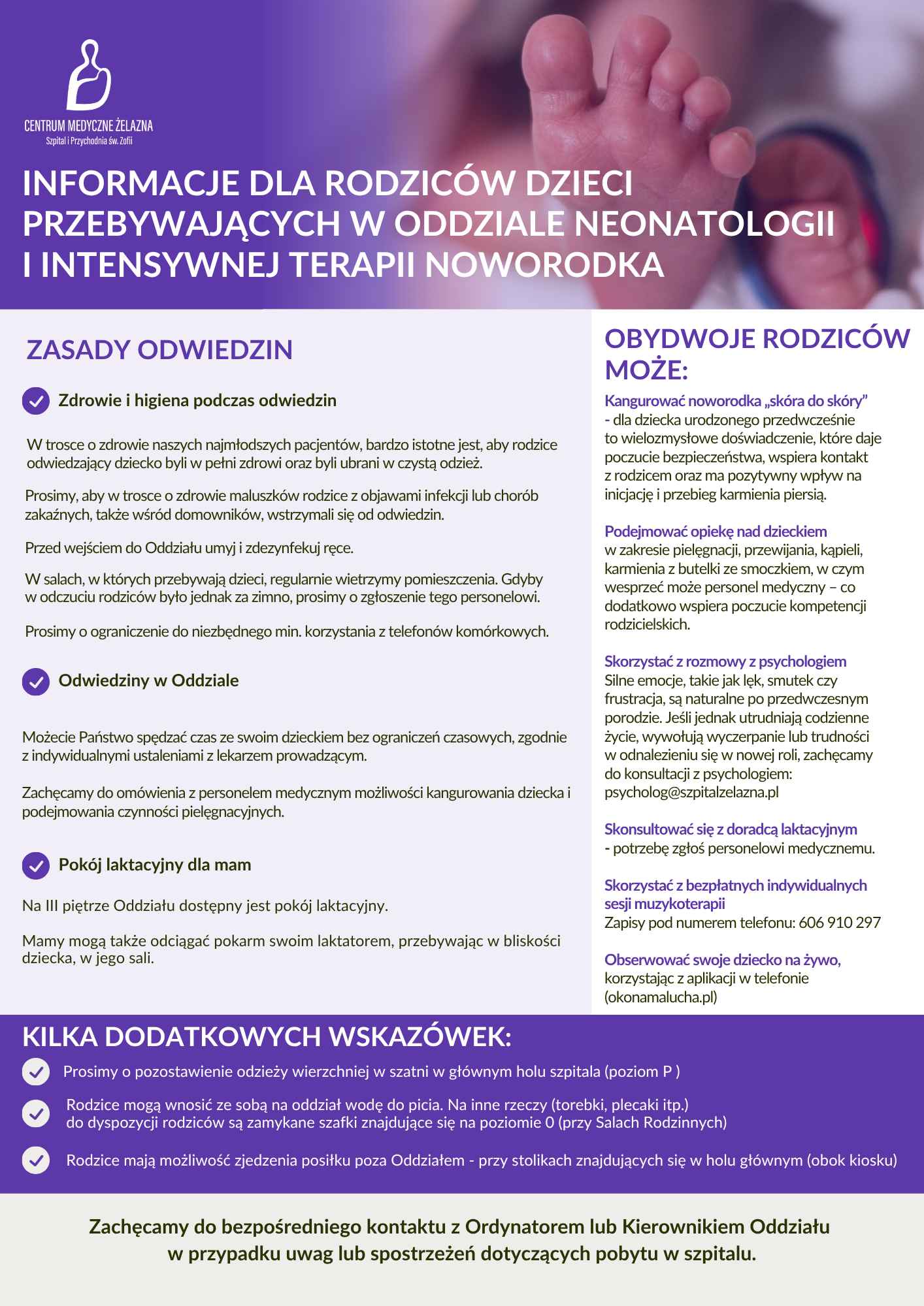 plakaty szpital